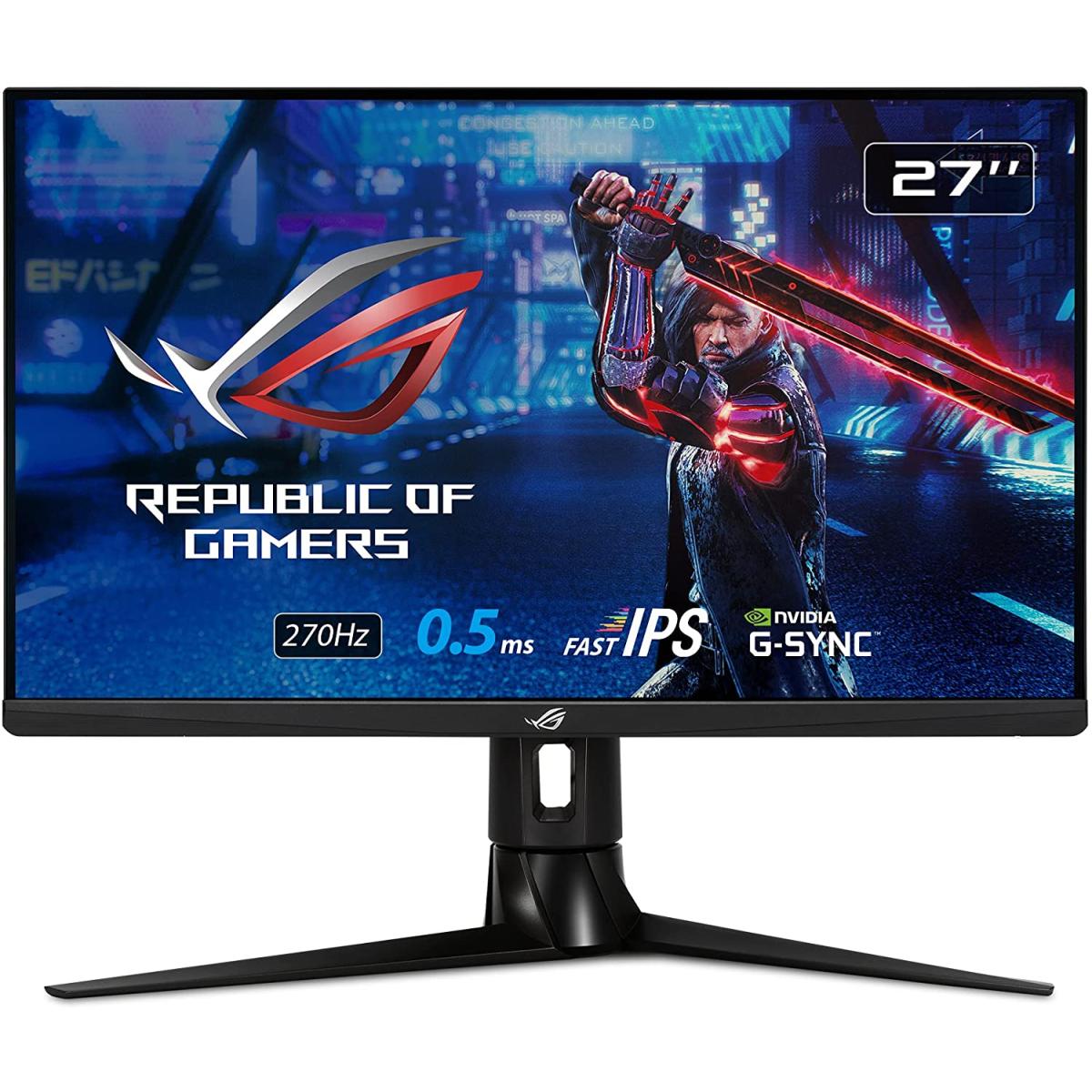 ASUS ROG Strix XG27AQM 27 IPS HDR 2K 0.5ms Fast IPS 270Hz HDR 400 G-SYNC Compatible
