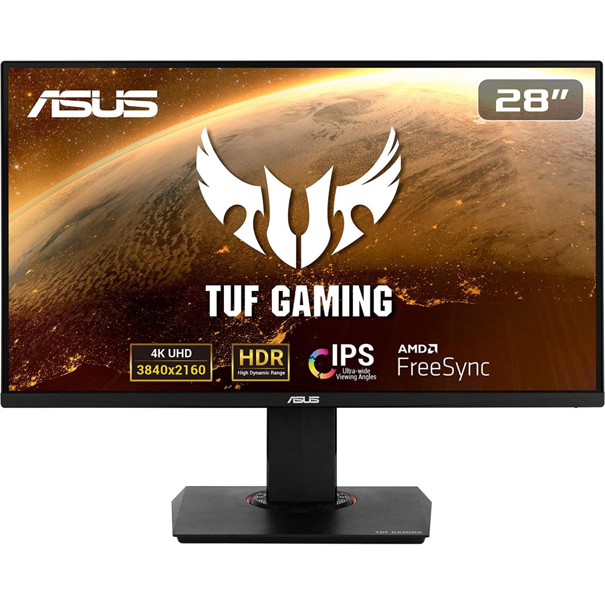 ASUS TUF Gaming VG289Q 28 4K IPS HDR 10 Gaming Monitor