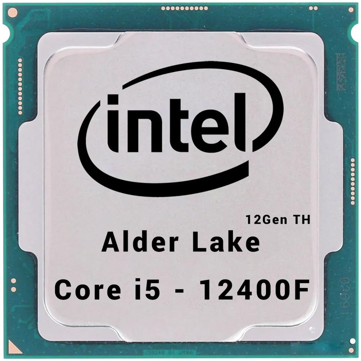 Intel NEW 12Gen Core i5-12400F Alder Lake 6-Cores up to 4.4 GHz 25.5MB , Tray
