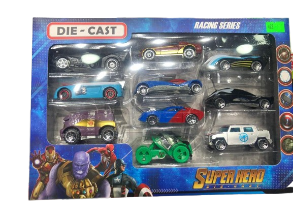 Avengers Die Cast Macthbox Car Set