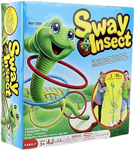 LtrottedJ Funny Sway Insect Game Toy for Kids